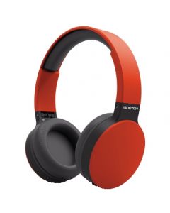 CUFFIA BLUETOOTH PLASTICA ROSSA