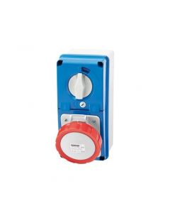 Presa interbloccata Gewiss Verticale 3P+T 16A IP67