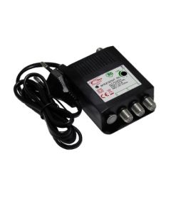 AMPLIF. DA INTER.UHF+VHF 20DB REGOL. - 3OUT - 5G