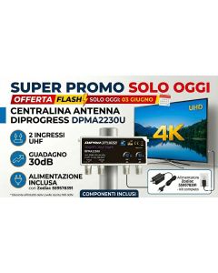 kit AMPLIFICATORE + ALIMENTATORE