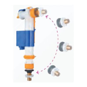 RUBINETTO A GALLEGGIANTE REVERSIBILE - 3/8