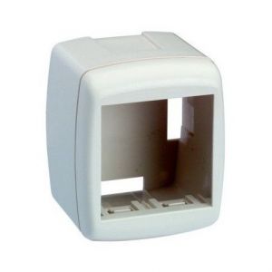 MINICASSETTA ESTERNA 2 POSTI BIANCA                         