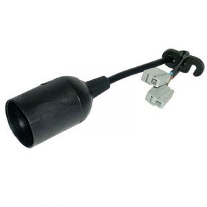 PORTALAMPADA E27 CABLATO+MORSETTI INN.RAPIDO                