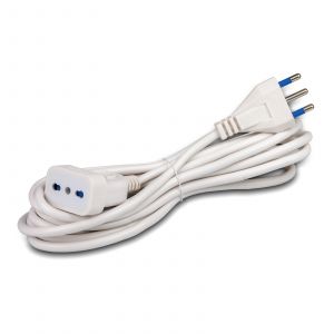 CAVO LIS.3X1 MT.3 SP+PR SI 16A+T BIANCO                     