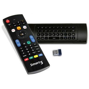 TELECOM. DOUBLEFACE+AIR MOUSE+TASTIERA QWERTY WIRELESS 5/1