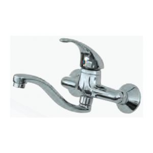 MONOCOMANDO LAVELLO A PARETE UNIVERSO - CROMO