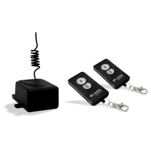 KIT-BLACK INDOOR RICEVENTE 433,92 MHZ + 2 RADIOCOMANDI