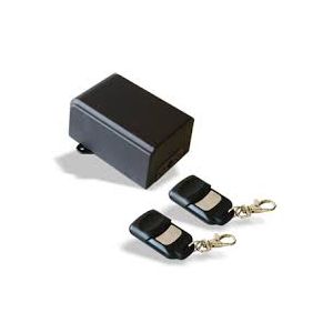 KIT RICEVENTE CON 2 RADIOCOMANDI A 2 CANALI 230V