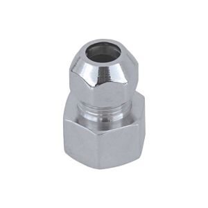 NIPLES FEMMINA PER CANNETTE CROMATO - 1/2X10