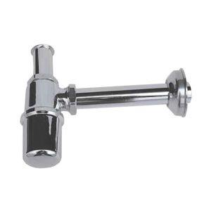 SIFONE A BOTTIGLIA CON CANOTTO E ROSONE - 1"1/4 DIAM.32 X250
