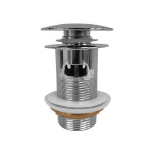 PILETTA A SCATTINO IN OTTONE PER LAVABO - 1" 1/4