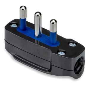 SPINA PIATTA 2P+T 16A - NERA