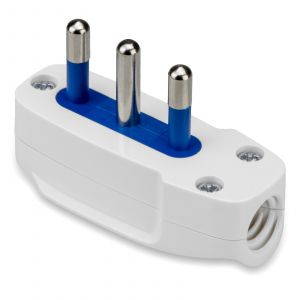 SPINA PIATTA 2P+T 16A - BIANCA