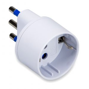 ADATTAT. SCHUKO 16A 2P+T - BIANCO