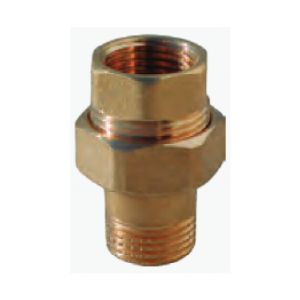 RACCORDO DIRITTO GIALLO 3 PEZZI - 3/4