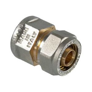 Raccordo a compressione diritto Femmina - 16 x 1/2