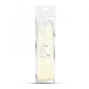 FASCETTE 4.5X350MM - BIANCHE - 100PZ