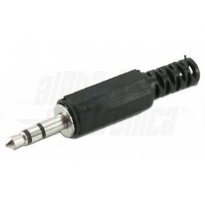 SPINA JACK 3,5mm STEREO CON GUIDACAVO