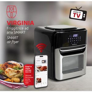 FRIGGITRICE AD ARIA 12LT CON WIFI - "VIRGINIA"