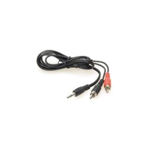 CAVO JACK STEREO 3,5 MM A 2x SPINA RCA - 1,2 MT