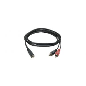 CAVO AUDIO PRESA JACK 3,5MM A 2x SPIINA RCA 1,5 MT