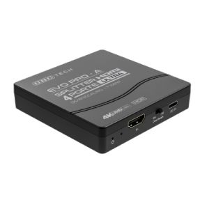 SPLITTER HDMI 4P CON DOWNSCALING V2.0 4K 60HZ - HDR