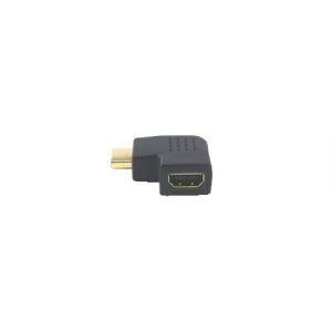 ADATTATORE HDMI MASCHIO - FEMMINA 90 PIATTO GBC