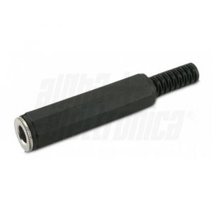 PRESA JACK 6,3mm MONO G/CAVO IN PVC