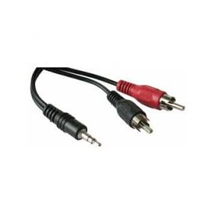 CAVO AUDIO 2x SPINA RCA A JACK 3,5mm - 5 METRI