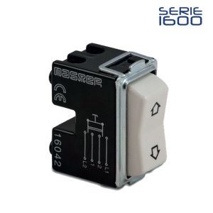 DOPPIO PULSANTE CON FRECCE 10A 2 NA
