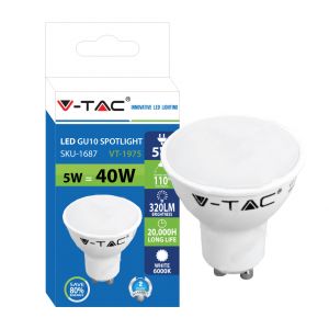 FARETTO LED GU10 5W 6000K                                   