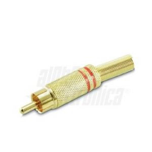 SPINA RCA POLARIZ/ROSSA OROG/CAVO A MOLLA