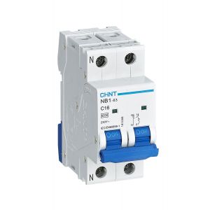 Interruttore magnetotermico 1P+N 20A 6kA Curva C 2M