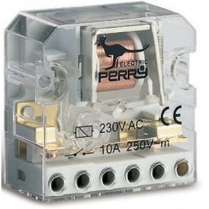 RELE' IMPULSI INCASSO 12VAC 1CONTATTO 2SEQUENZE             