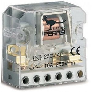 RELE' IMPULSI INCASSO 12VAC 2CONTATTI 4SEQUENZE             