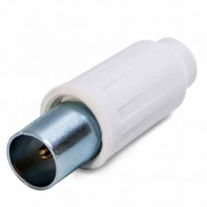 SPINA VOLANTE TV A VITE BIANCA CF DA 100PZ