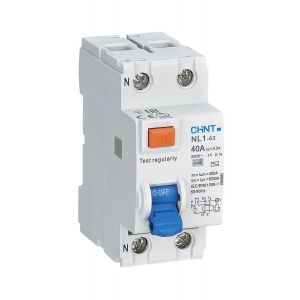 Interruttore differenziale puro 2P 25A 30mA 6kA Tipo A