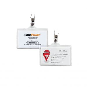 PORTANOME 6X9CM+CLIP METALLOAP.LATO                         