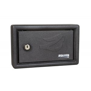 TELAIO CON CHIUSINO BLIND. PER PLACCA 3 POSTI GRIGIO CHIARO