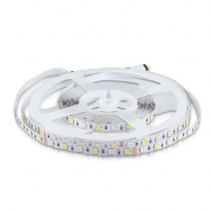 STRISCIA LED 12V 10.8W/M IP20 - RGB + 6000K