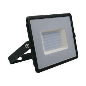 FARO LED 50W SMD FLOODLIGHT - 4000K - CORNICE NERA