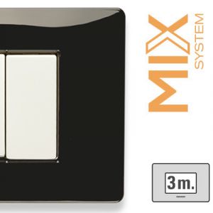 MIX PLACCA 3 POSTI NERO PANTHER
