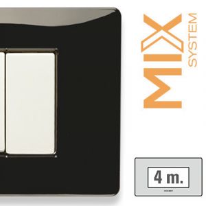 MIX PLACCA 4 POSTI NERO PANTHER