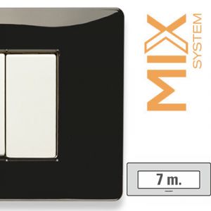 MIX PLACCA 7 POSTI NERO PANTHER