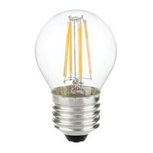 LAMP.LED FILAM.M/GOCCIA E27 4W L.CALDA 3000°K