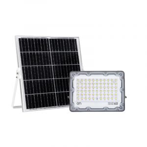 FARO LED 60W C.A 4000K CON PANNELLO SOLARE