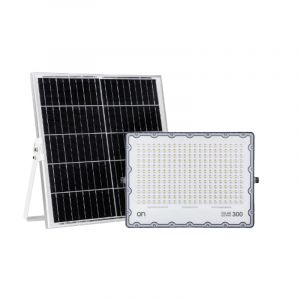 FARO LED 300W C.A 4000K CON PANNELLO SOLARE