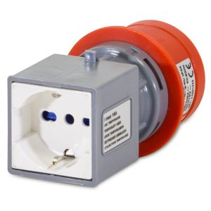 AD. IND. SP. 3P+N+T 16A+1PR.SCH 2P+T 16A 380V