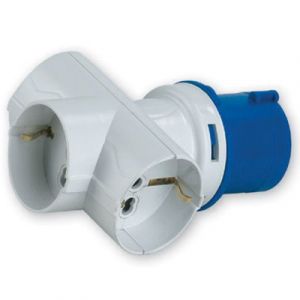 SPINA ADATTATORE CEE 230V 3 PR. UNIVERSALI10/16A            