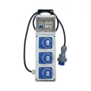 QUADRO PORT. 3W - 3PR. 2P+T 16A 230V PR.40 IP67 + MAGNETOTER